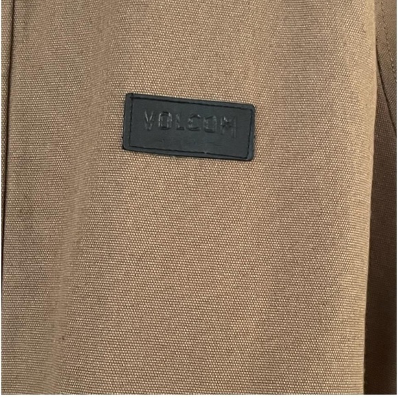Volcom Coat/Jacket Size XL Dark Tan - Picture 7 of 10